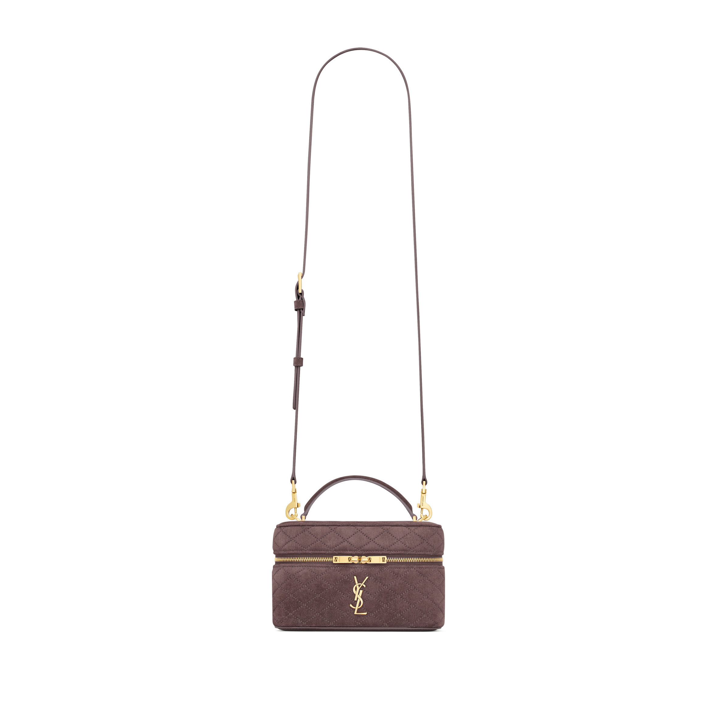 YSL GABY VANITY IN SUEDE 766731 (18*11*6.5cm)